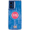 NBA Detroit Pistons Hardwood Classics Moto G 5G (2024) Clear Case
